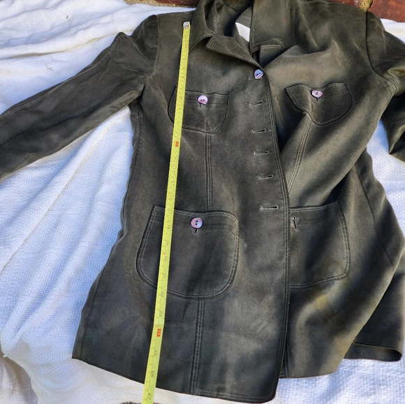 Dana Buchman Military Style vintage jacket 8 - Picture 8 of 14